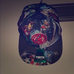 Marvel Avengers hat.